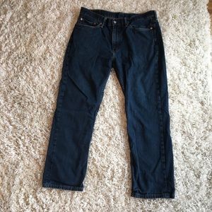 Levi’s 514 dark blue men’s jeans